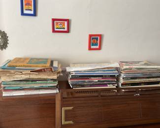 lots of piano music books