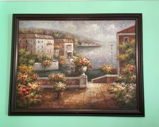 large acrylic artwork-55x44