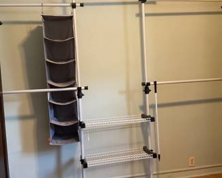 wall to wall closet organizer-10’x8.5’