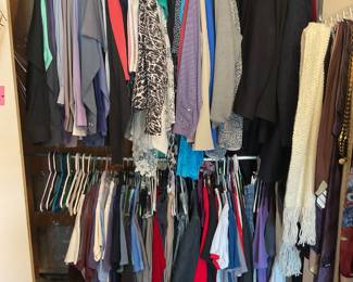 great selection of clothing