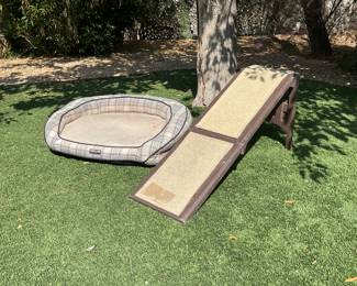 bed and ramp for our furry companions