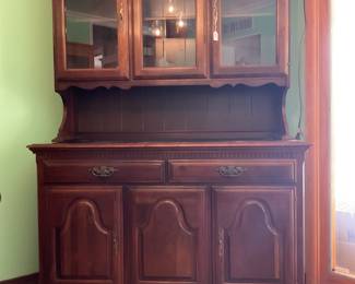 dark wood cabinet- 52x20x73