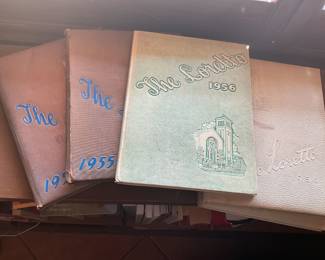 Vintage 1950’s yearbooks
