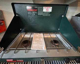 Coleman propane cook stove