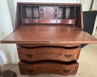 Vintage secretary desk