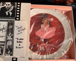 Shirley Temple collector's plate