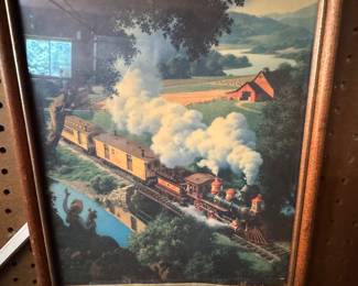 great little print of train