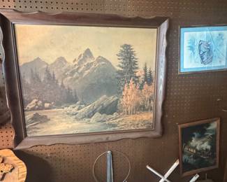 vintage wall art