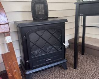 small electric fireplace