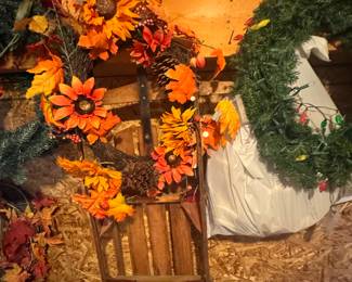 and wreaths