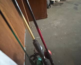 fishing poles