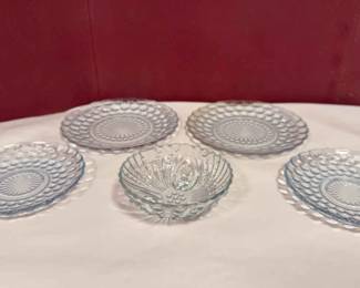 Vintage Depression, Glass Blue