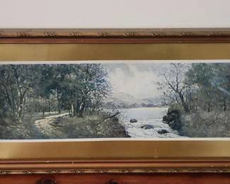 Body Of Water, Waterfall Painting