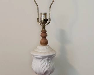 Tall White Lamp
