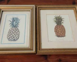 Pineapples Framed Prints
