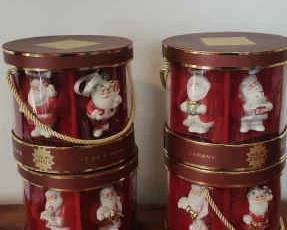 Set Of 5 Ornaments 2004 Lenox