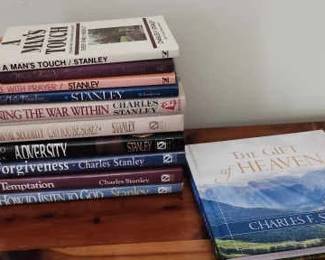 Charles F. Stanley Book Lot