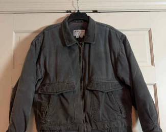 Heavy Gray Honeywell Todd Cotton Coat Size M