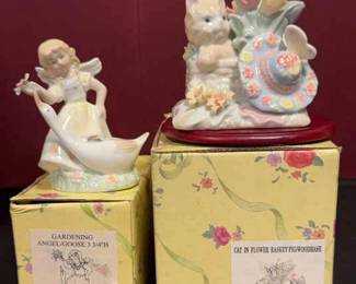 Porcelain Figurines With Their Boxes
