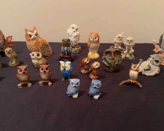 Owl Figurines