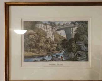 Natural Bridge Framed Print