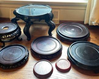Collection Of Plant Or Vase Stands