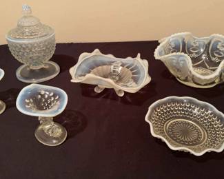 Vintage Northwood Glass Blue