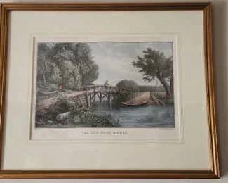 The Old Ford Bridge Framed Print