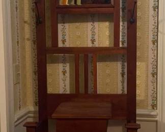 Antique Hall Tree