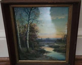 Vintage Landscape Painting