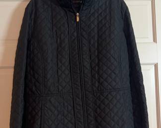 Womens Black Quiltstyle Weather Tamer Jacket Size 2X