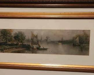 Palace on the Ganges Framed print