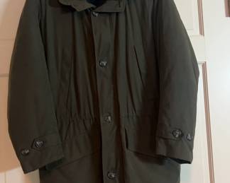 Heavy London Fog Long Coat Size M Reg