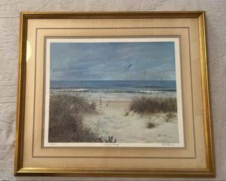 Framed Summer Breeze by Phil Shivar Signed numbered