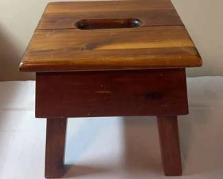 Wood Foot Stool