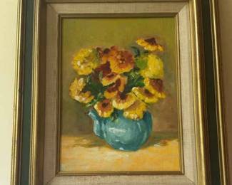 Flower Pot Beautiful, Framed Artwork