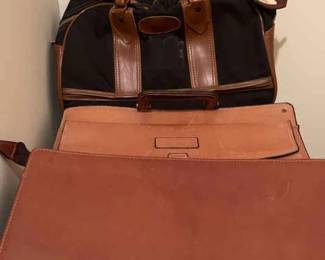 Leather Portfolio, Briefcase Small Bag