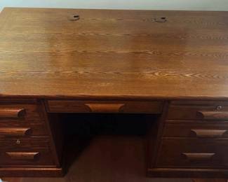 Heavy Wood Computer Desk by Winners Only Inc.