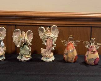 Fitz And Floyd Vintage Russ Berrie Angels