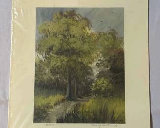Loose Art by Mary Bertrand Signed Numbered