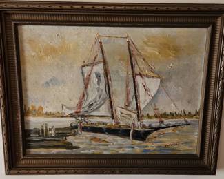 Framed Painting, signed by Artist