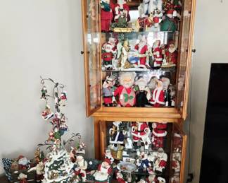 Christmas decor, Clothtique, Annalee, Thomas Kincaide