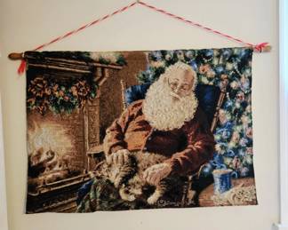 Santa Tapestry