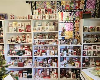 Hallmark ornaments, some signed by the artist