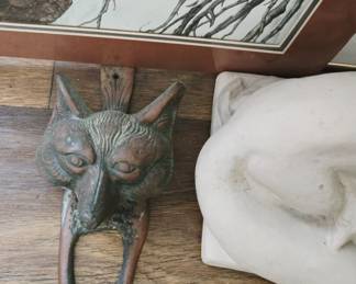 Fox Door Knocker - RARE