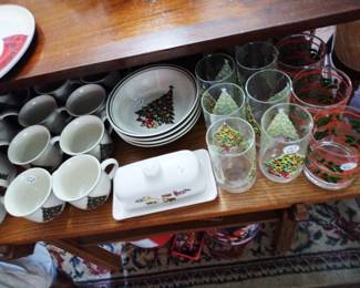 Christmas dishes