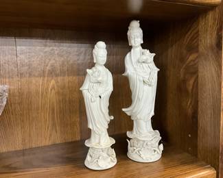 White Chinese Figurines