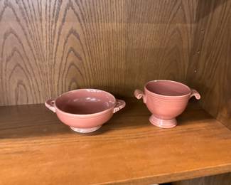 Rose Colored Fiestaware