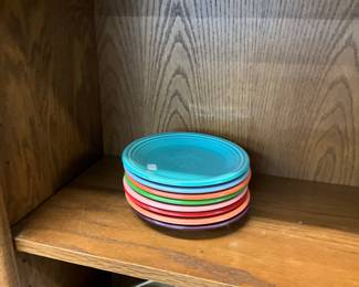 Multicolored Fiesta Plates