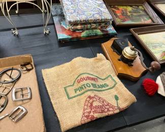 Gourmet Pinto Beans Burlap Bag
